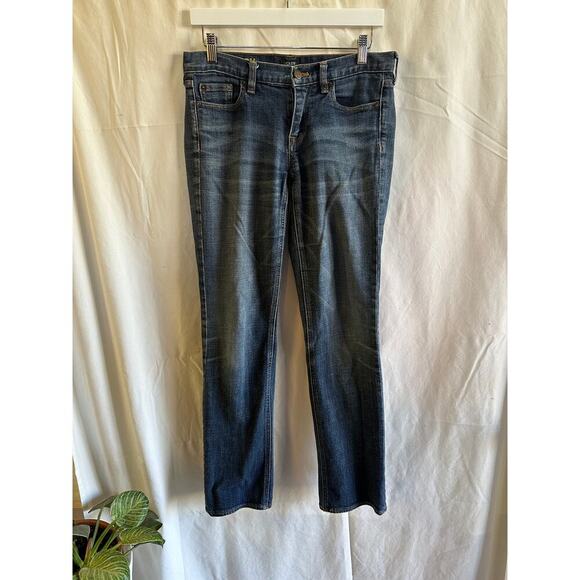 J.Crew Matchstick Mid-Rise Skinny Jeans - Size 29 - Picture 1 of 4